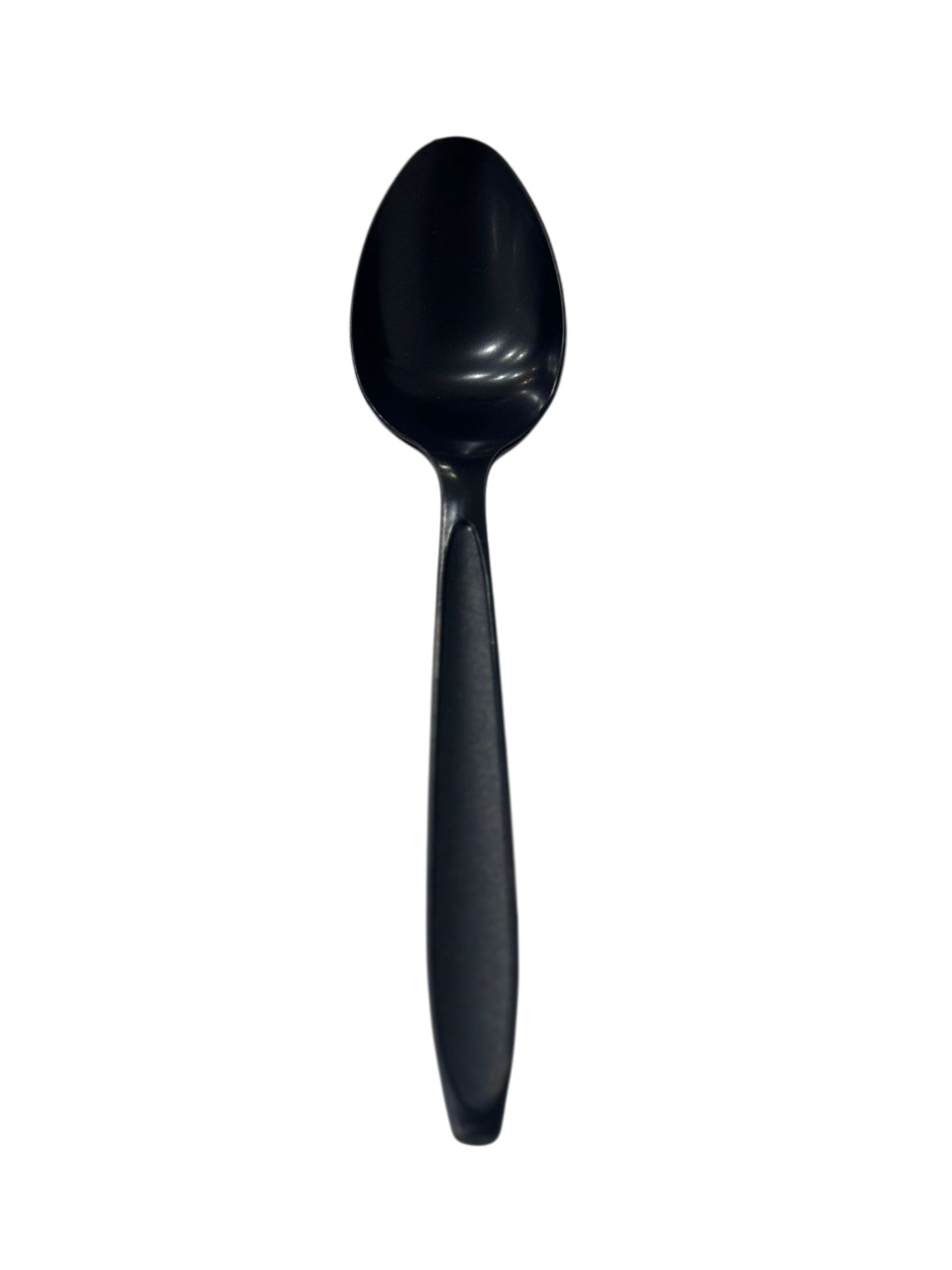 1000 PCS Black Plastic Individual Spoon