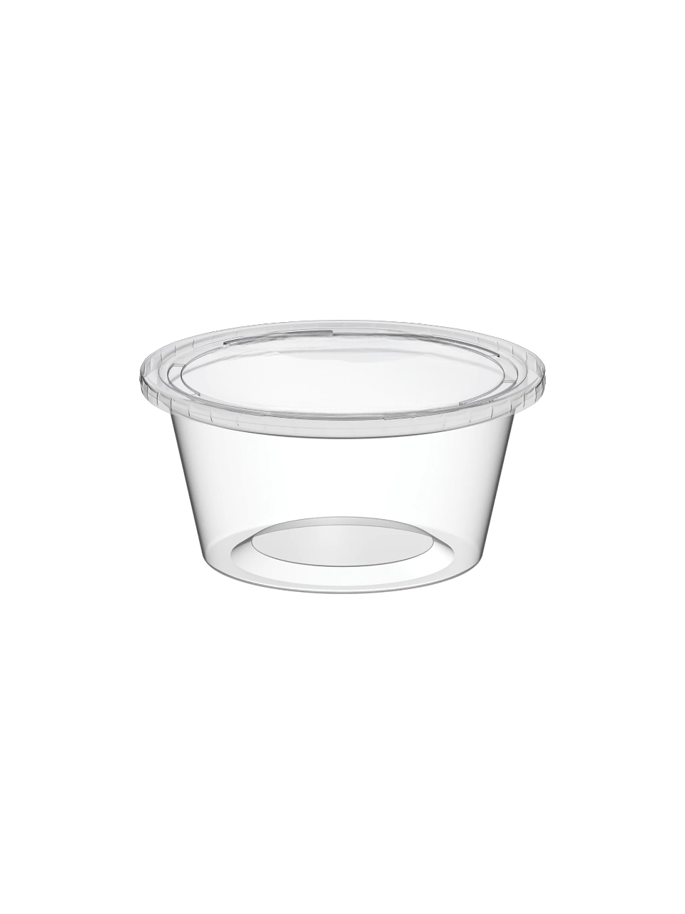 4 oz Clear Sauce Cup With Lid 1000 pcs