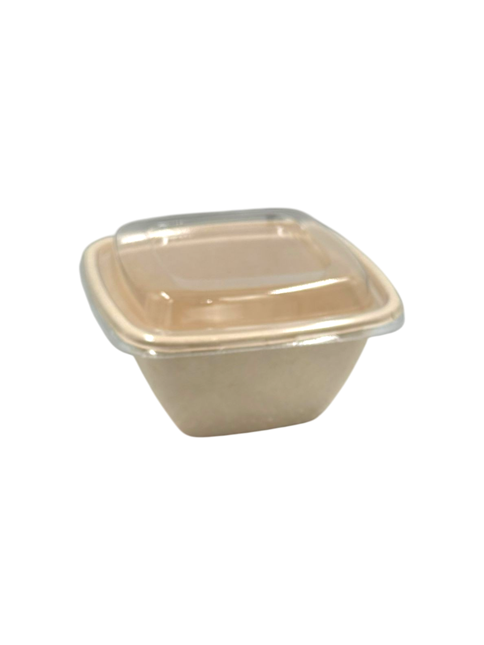 600 PCS 500ml sugarcane container with lid