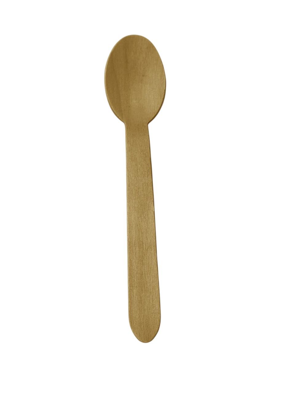 2000 PCS Wooden Individual Spoon