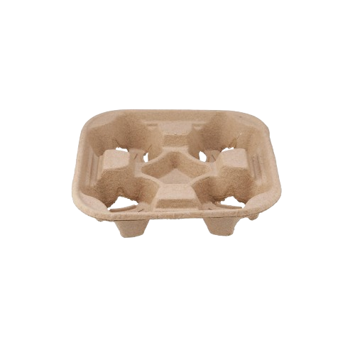 250 Pieces 4-cup Holder Pulp Type