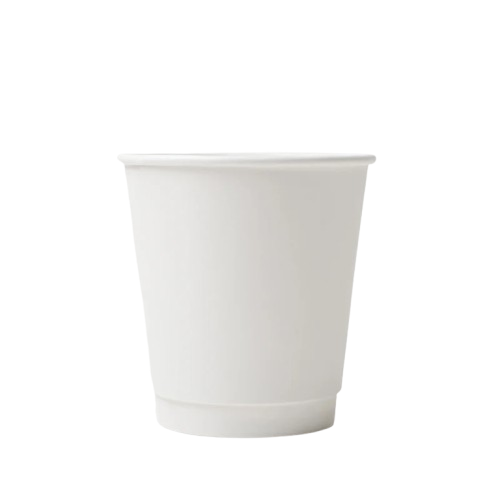 White Double Wall Coffee Cup 500 PCS