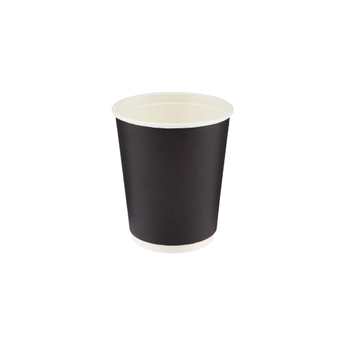 Black Double Wall Coffee Cup 500 PCS
