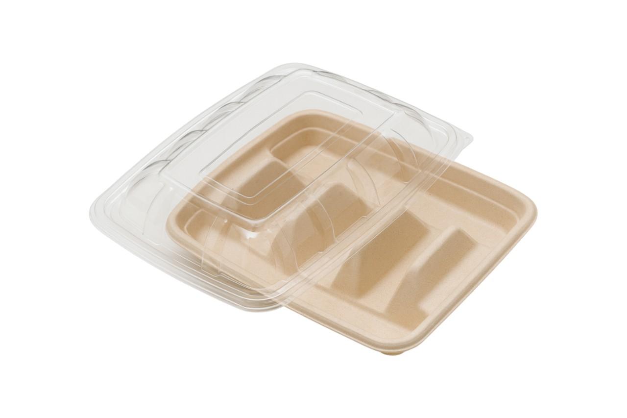 300 PCS Bagasse Taco Box